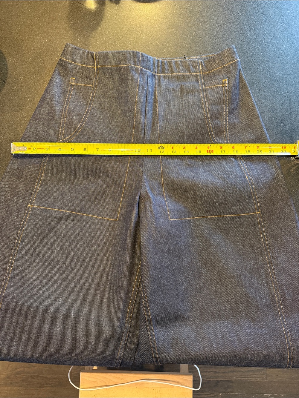 Rachel Comey Raw Denim Tany Pants - Picture 13 of 14